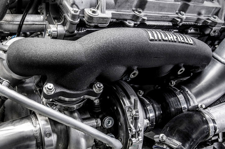 a performance sports car getting litchfield maintenance