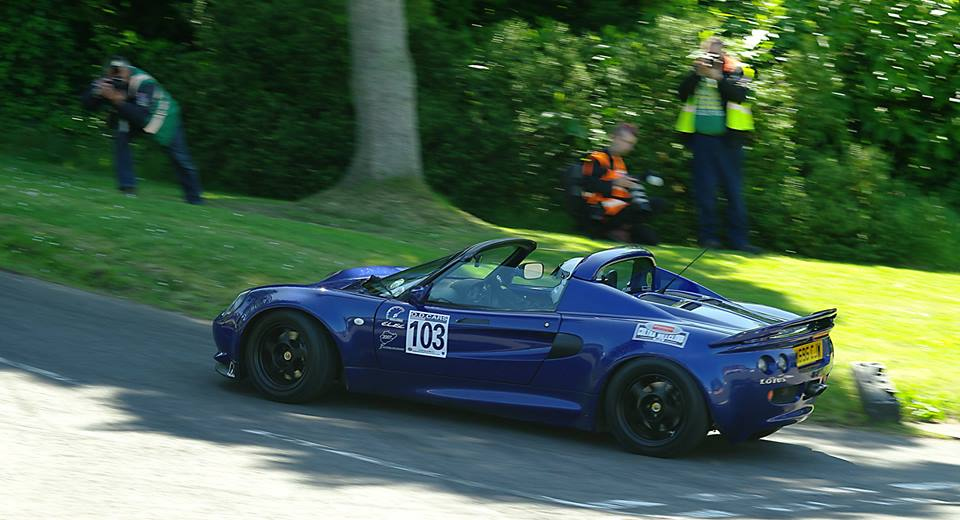 Godfrey McCartney with his elise optimised for performance